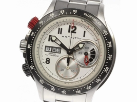 Hamilton Khaki Takimaira H717260 Stainless Steel Automatic 47mm Mens Hamilton