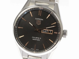 Tag Heuer Carrera CAL5 WAR201C-1 Stainless Steel 41mm Automatic Mens Tag Heuer