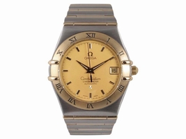Omega Constellation 368.1201 Two Tone Stainless Steel & Yellow Gold Automatic 36mm Mens Omega