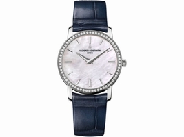 Vacheron Constantin Traditionnelle 25558/000G-B157 18K White Gold with Mother Of Pearl Dial 30mm Womens Vacheron Constantin