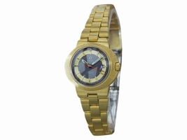 Omega Dynamic Gold Plated Stainless Steel Vintage 1960s 30mm Omega