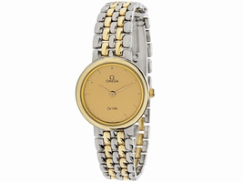 Omega De Ville 795.111 18K Yellow Gold and Stainless Steel 22mm Womens Omega