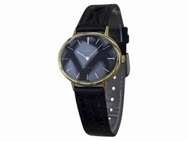 Omega Geneve Gold Plated / Leather Vintage 32mm Unisex Omega