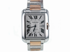Cartier Tank Anglaise XL W5310006 Stainless Steel & Gold Automatic 47mm Men's Cartier