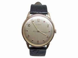 Movado 18K Rose Gold Manual 36mm Womens 1950s Movado