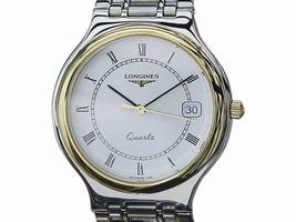 Longines Conquest Stainless Steel Quartz 33mm Mens 1980 Longines