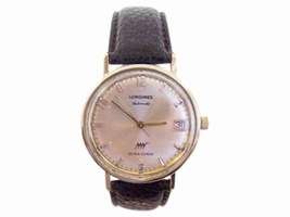 Longines Ultra-Chron 14K Yellow Gold Automatic Vintage 34.3mm Mens Longines