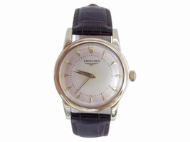 Longines 14K Yellow Gold Automatic Vintage 33mm Mens Longines