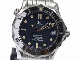 Omega Seamaster 300 2552.80 Stainless Steel Navy Dial Automatic 36mm Unisex Omega