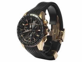 Seiko Astron SBXB055 8X53-0AC0-2 Stainless Steel / Gold Plated / Ceramics / Rubber 46mm Mens Seiko