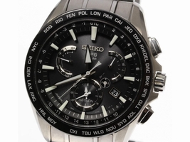 Seiko Astron SBXB077 Stainless Steel Quartz 46mm Mens Seiko