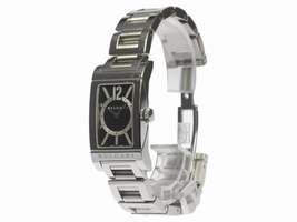 Bulgari Rettangolo RT39S Stainless Steel Quartz 21mm Womens Bulgari