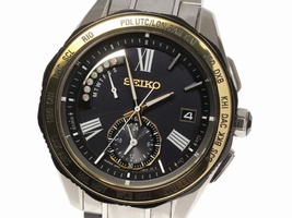 Seiko Brightz 8B54-0BG0/SAGA186 Titanium / Ceramic Quartz 43mm Mens Seiko