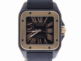 Cartier Santos 2656 Stainless Steel Automatic 41mm Mens Cartier