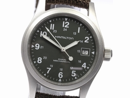 Hamilton Khaki Field H694190 Stainless Steel / Nylon Automatic 38mm Mens Hamilton
