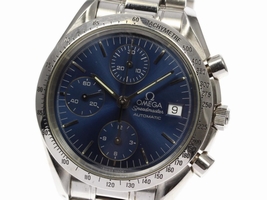 Omega Speedmaster 3511.80 Stainless Steel Navy Dial Automatic 38mm Men's Omega