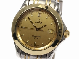 Omega Seamaster 2311.11 Stainless Steel / Gold Plated Quartz 36mm Mens Omega
