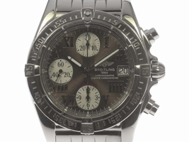 Breitling Cockpit A13358 Stainless Steel Automatic 39mm Mens Breitling