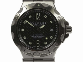 Bulgari Diagono Scuba DP42SSD Stainless Steel Automatic 42mm Mens Bulgari