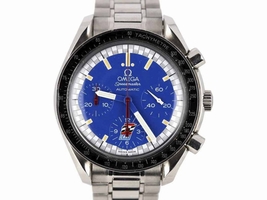 Omega Speedmaster 3510.80 Stainless Steel & Blue Dial Limited Edition 39mm Mens Omega