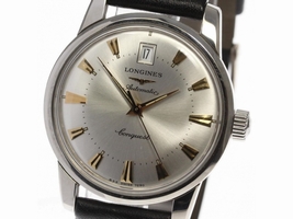 Longines Conquest Heritage L1.611.4 Stainless Steel & Leather Automatic 35mm Mens Longines