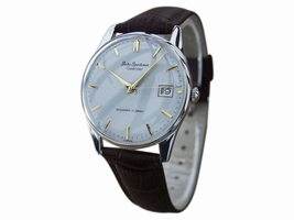Seiko Sportsman Gold Plated and Stainless Steel / Leather Vintage 35mm Mens Seiko