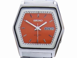 Seiko 6309-513C Stainless Steel Automatic 37mm Mens 1970s Seiko