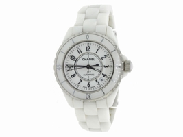 Chanel J12 H0970 White Ceramic & Stainless Steel Automatic 38mm Unisex CHANEL