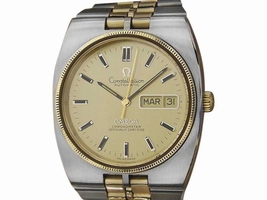 Omega Constellation Automatic Gold and Stainless Steel Chronometer Mens 36mm Omega