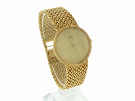 Piaget 9643 D 3 18K Yellow Gold Hand-Winding Vintage 31.5mm Unisex Piaget