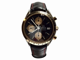Omega Speedmaster Stainless Steel and 18K Yellow Gold Automatic 39.5mm Mens Omega