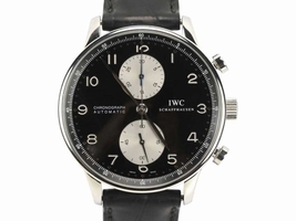 IWC Portuguese 3714 3714-04 IW371404 Stainless Steel 41mm Mens IWC