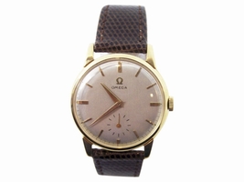 Omega 2894 18K Yellow Gold Vintage 35mm Mens 1950s Omega