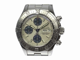 Breitling Super Ocean A13340 Stainless Steel Silver Dial Automatic 41mm Men's Breitling
