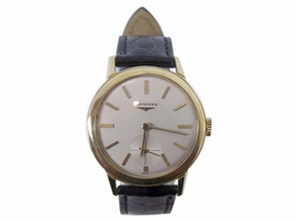 Longines 6879 18K Yellow Gold Vintage 35mm Mens 1950s Longines