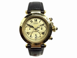 Cartier Pasha De 18K Yellow Gold Automatic 38.5mm Mens Cartier