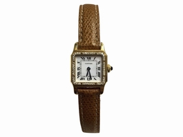Cartier 18K Yellow Gold Quartz 20mm Womens Cartier