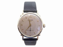 Longines 14K Yellow Gold Automatic Vintage 33.6mm Mens Longines