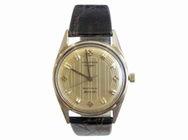 Longines 14K Yellow Gold Automatic Vintage 34mm Mens Longines