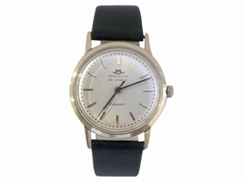 Movado Kingmatic 18K Rose Gold 31.4mm Mens Vintage 1960s Movado