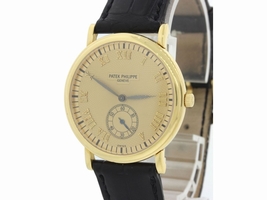 Patek Philippe Calatrava 5022 18K Yellow Gold 33mm Mens Patek Philippe