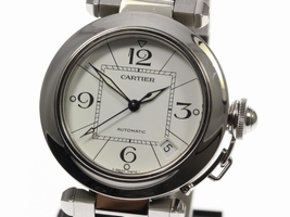 Cartier Pasha C W31074M7 Stainless Steel Automatic 35mm Unisex