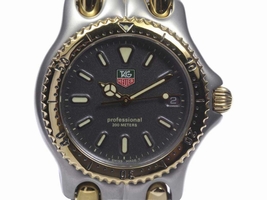 Tag Heuer S/el WG1221-K0 Stainless Steel and Gold Plated Quartz 34mm Mens Tag Heuer