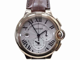 Cartier Ballon Bleu 3107 / W6920074 18K Rose Gold Automatic 46mm Mens CARTIER