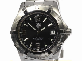 Tag Heuer Professional WN1110 Stainless Steel Quartz 38mm Men's TAG Heuer