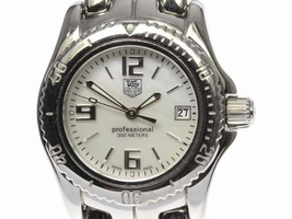 Tag Heuer WT141A Stainless Steel White Shell Dial Quartz 27mm Womens TAG Heuer