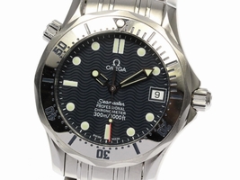 Omega Seamaster 2552.80 Stainless Steel with Navy Dial Automatic 36mm Unisex Omega
