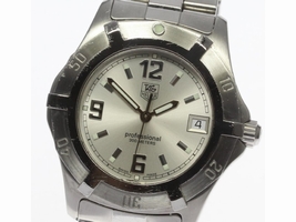 Tag Heuer Professional WN1113 Stainless Steel Quartz 38mm Mens Tag Heuer
