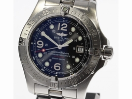 Breitling Super Ocean A17390 Stainless Steel Automatic 44mm Mens Breitling