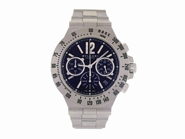 Bulgari Diagono CH40STA Chronograph Stainless Steel Automatic 40mm Mens Bulgari